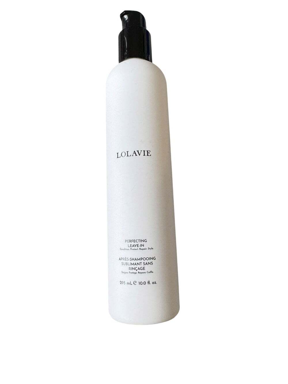 LolaVie Perfecting Leave-In conditioner pump bottle full size 10 fl oz BIG SIZE